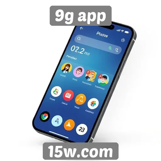 Navegação intuitiva do 9g app melhora a experiência do usuário